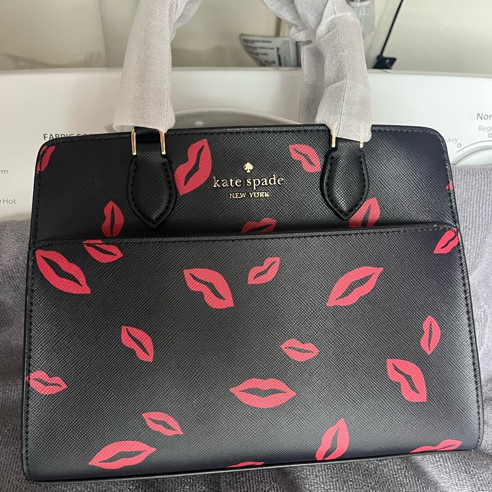 Kate Spade Black and Pink Women's Bag